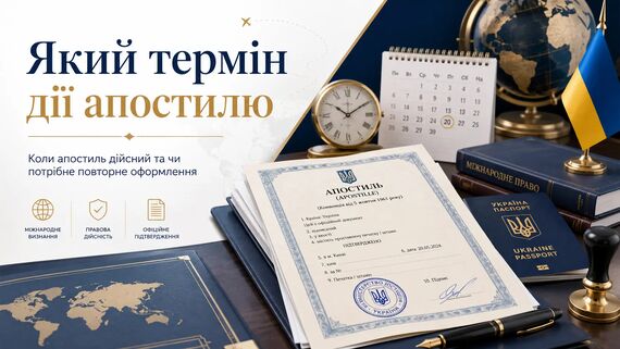 Який термін дії апостилю: чи потрібно ставити апостиль повторно